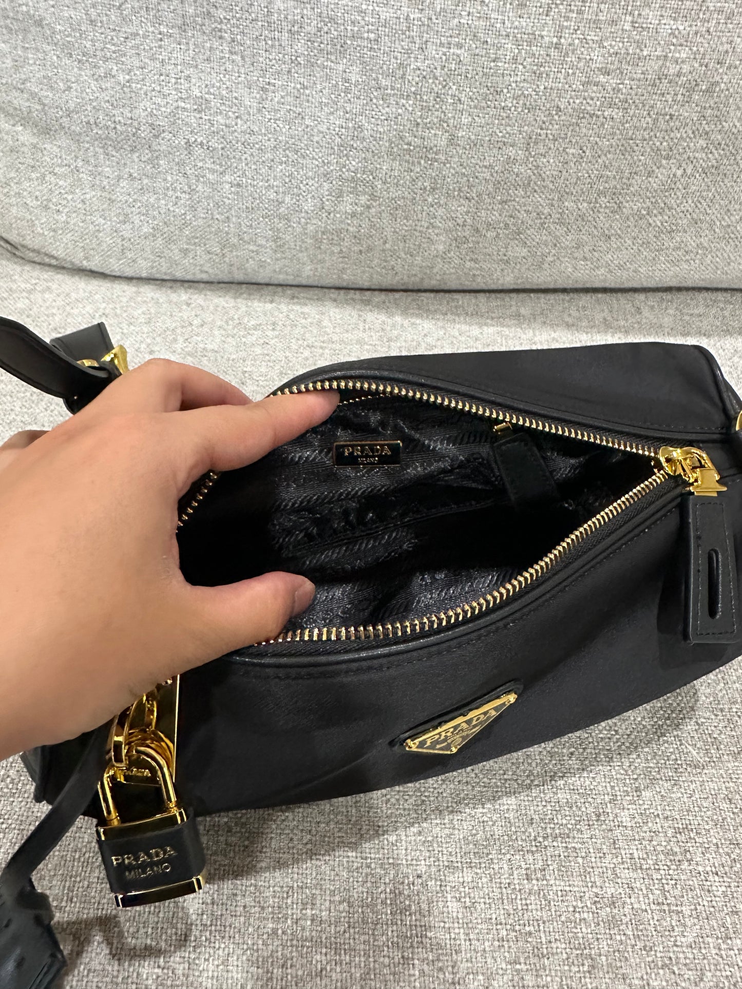 Prada black bag